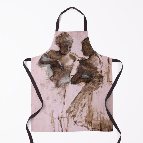 Item preview, Two Dancers by Edgar Degas: Ballet Impressionist Fine Art Poster designed and sold by artofuniverse.