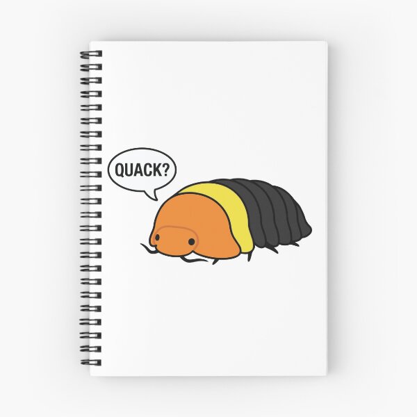 Item preview, Rubber Ducky Isopod Quack Cute Crustacean designed and sold by Petzzz.