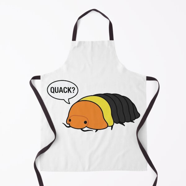 Item preview, Rubber Ducky Isopod Quack Cute Crustacean designed and sold by Petzzz.