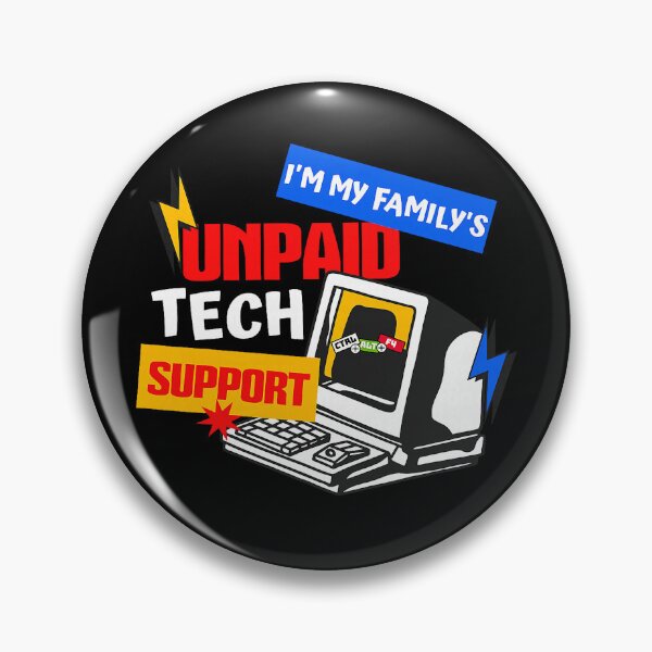Item preview, Funny I'm My Family's Unpaid Tech Support Computer Engineer designed and sold by averyfisher.