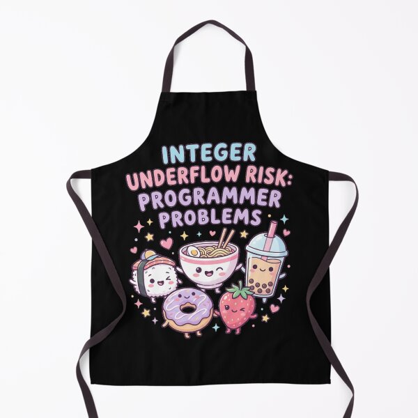 Item preview, Integer Underflow Risk Programmer Problems Bold Typography designed and sold by anass002.