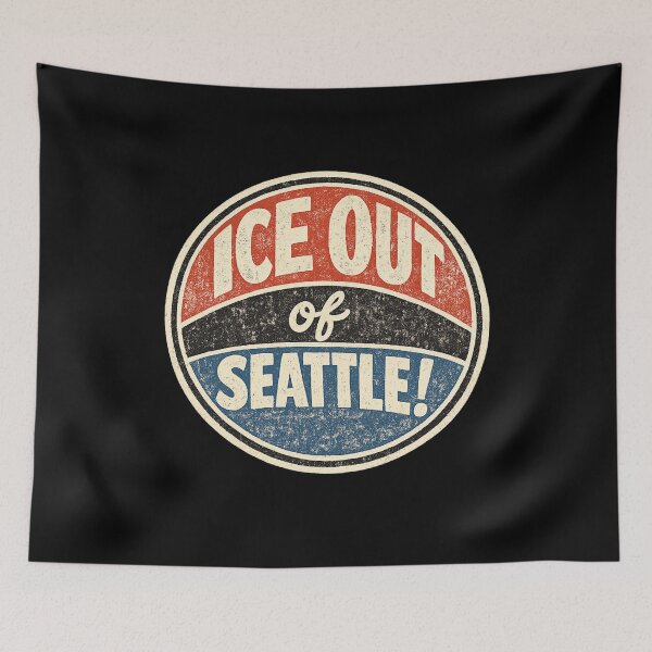 Item preview, ICE out of Seattle! designed and sold by DIRTYDUNNZ.