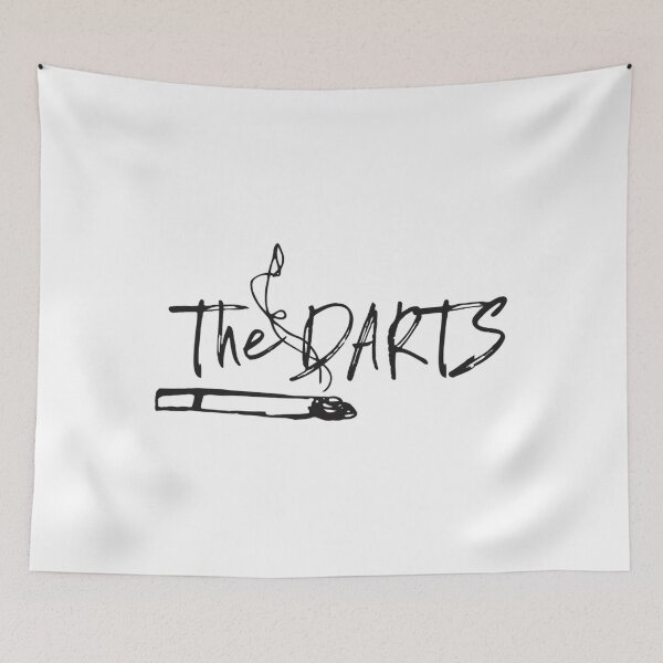 Item preview, The Darts Dmv Black On White designed and sold by sminashop.
