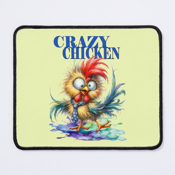 Item preview, Crazy dancing chicken, fantasy art designed and sold by LoneAngel.
