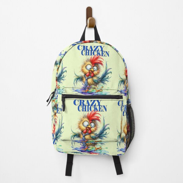 Item preview, Crazy dancing chicken, fantasy art designed and sold by LoneAngel.