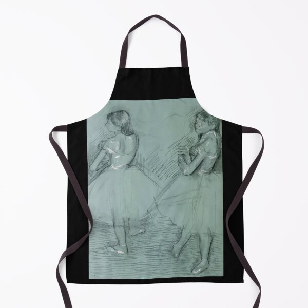 Item preview, Two Dancers by Edgar Degas: Ballet Sketch Fine Art Print designed and sold by artofuniverse.