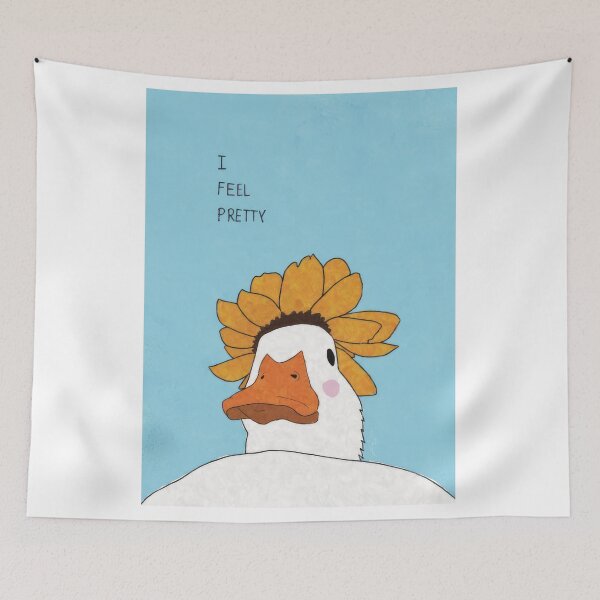 Item preview, Cute Pretty Duck  designed and sold by nebelimr.