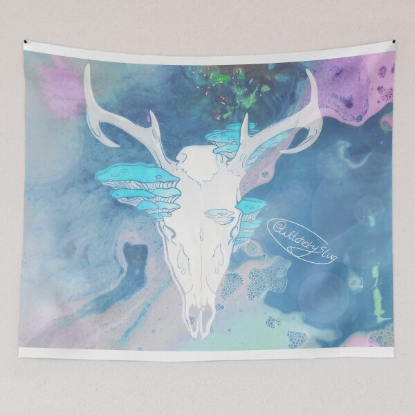 Item preview, Deer Skull Graphic designed and sold by nebelimr.