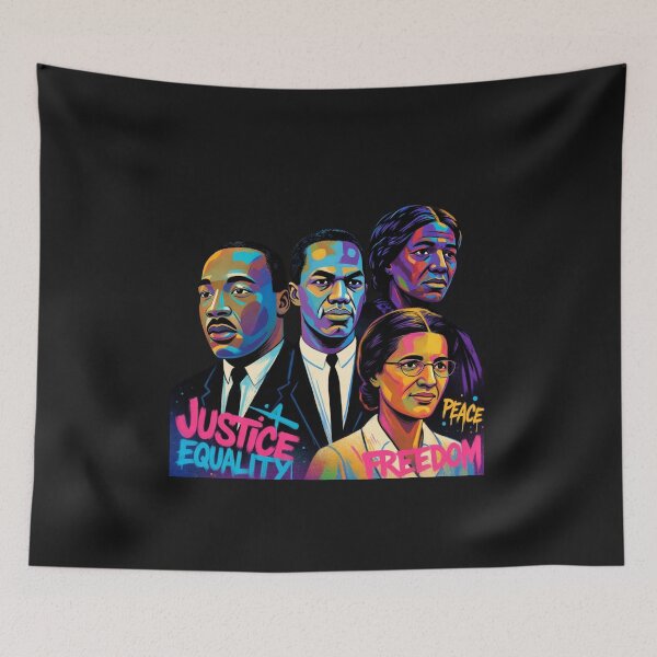Item preview, Justice Equality Peace Civil Rights Pioneers designed and sold by GrumpySableye.