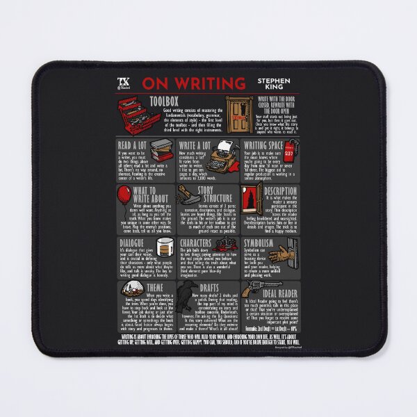 Item preview, Visual Book Summary On Writing (Stephen King) designed and sold by TKsuited.