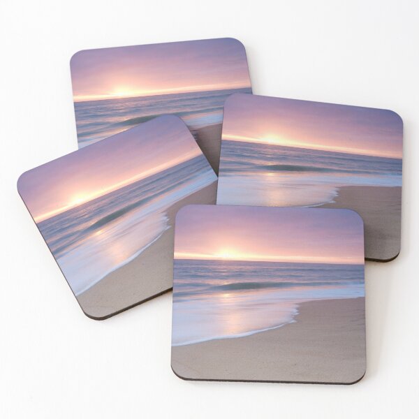 Item preview, Calm Beach Waves During Sunset designed and sold by AngeloDeVal.