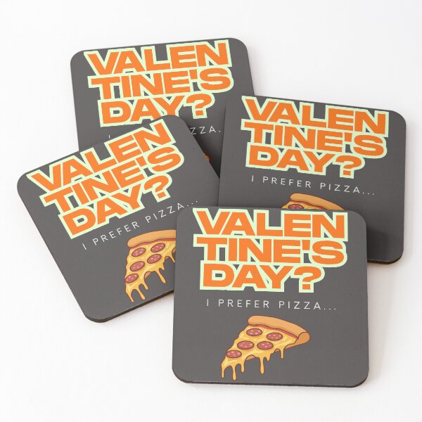 Item preview, Valentine's Day? I prefer pizza... designed and sold by absurdiculous.