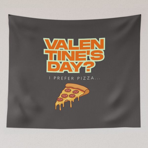 Item preview, Valentine's Day? I prefer pizza... designed and sold by absurdiculous.