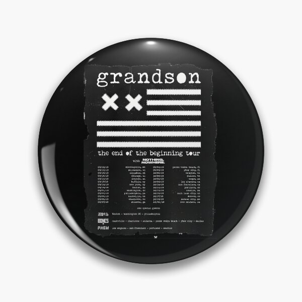 Item preview, Grandson Band Tour The End Of The Beginning Tour Nothing With Nowhere  designed and sold by SHARK design.