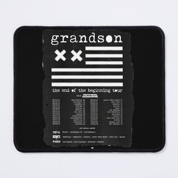 Item preview, Grandson Band Tour The End Of The Beginning Tour Nothing With Nowhere  designed and sold by SHARK design.