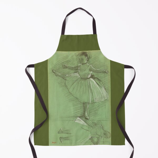 Item preview, Two Studies of Dancers by Edgar Degas: Impressionist Ballet Sketch Poster designed and sold by artofuniverse.