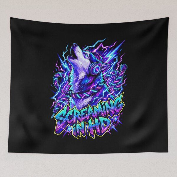 Item preview, Husky Howl Neon Storm Cyber Rope  designed and sold by Tong4130.