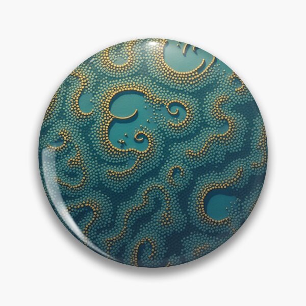 Item preview, Aboriginal Inspired Art - Ocean Swirls designed and sold by GrinGalore.