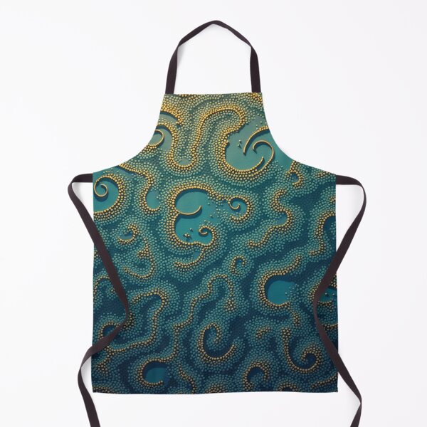 Item preview, Aboriginal Inspired Art - Ocean Swirls designed and sold by GrinGalore.