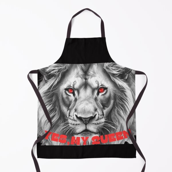 Item preview, Humorous graphic of a lion fulfilling all the whims of his female lion designed and sold by Mosogoloso.