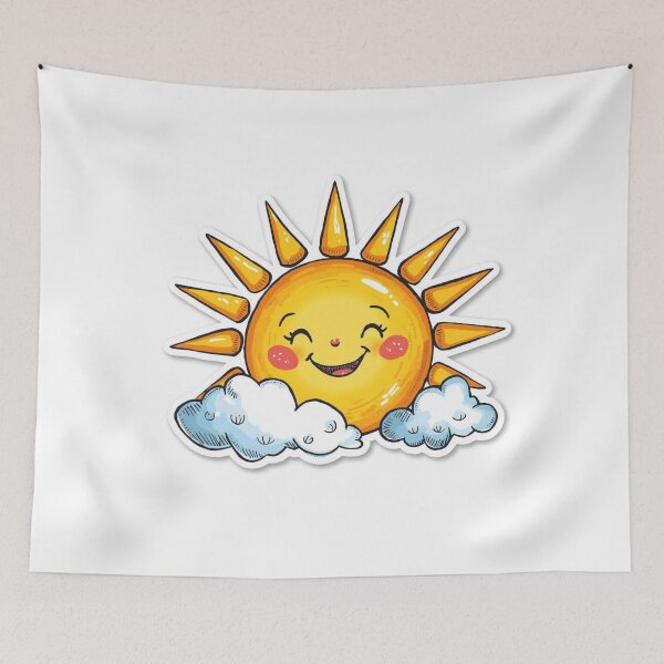 Item preview, Smiling Sun designed and sold by SayuriCrafts.