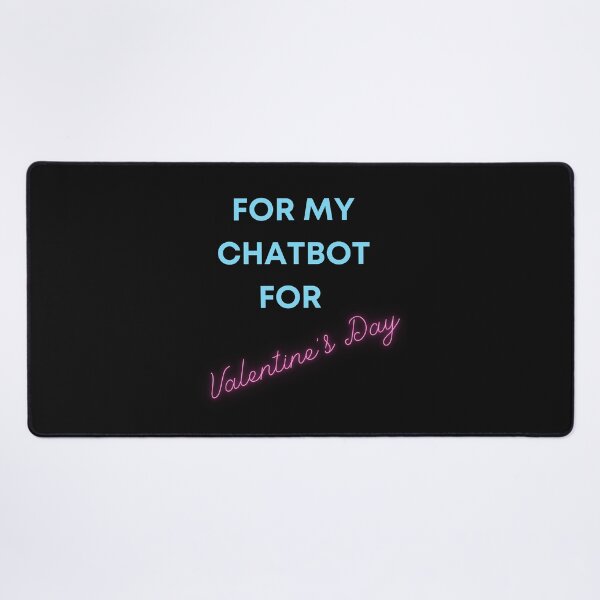 Artikelvorschau, Für meinen Chatbot zum Valentinstag entworfen und verkauft von absurdiculous.