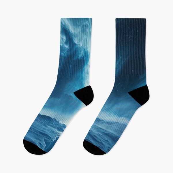 Item preview, Aurora Divide — Arctic Tundra Artwork designed and sold by QuantumDrift.