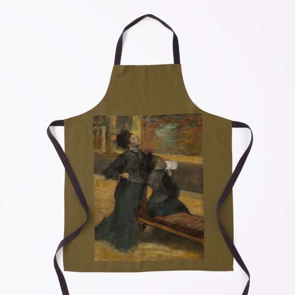 Item preview, Visit to a Museum by Edgar Degas: Impressionist Theater Scene Poster designed and sold by artofuniverse.