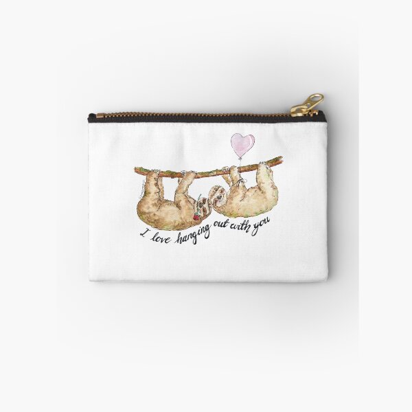 Item preview, Sloth Valentines - Love hanging out with you - Sloth lover designed and sold by B-ARTIZAN.