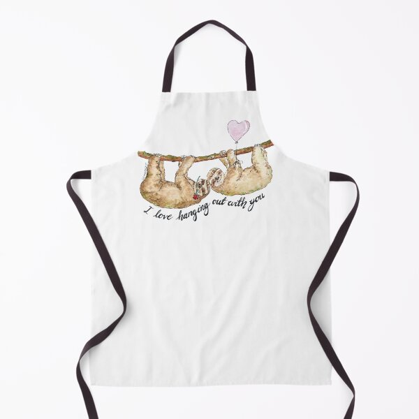Item preview, Sloth Valentines - Love hanging out with you - Sloth lover designed and sold by B-ARTIZAN.