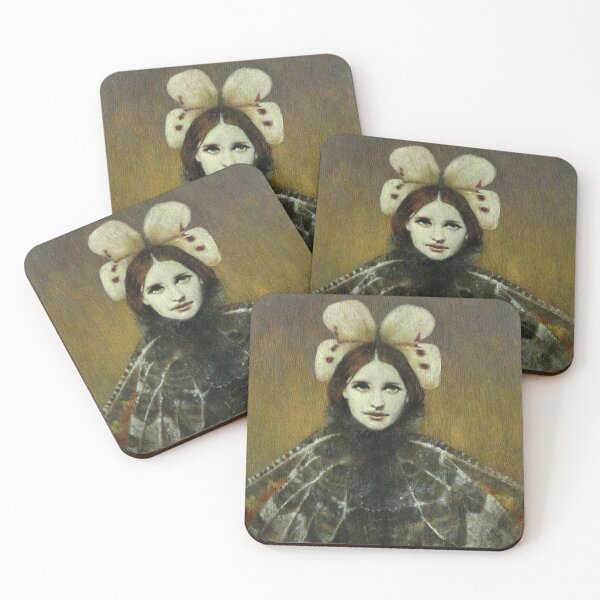 Item preview, Pre-Raphaelite Style Butterfly Girl designed and sold by mictomart.