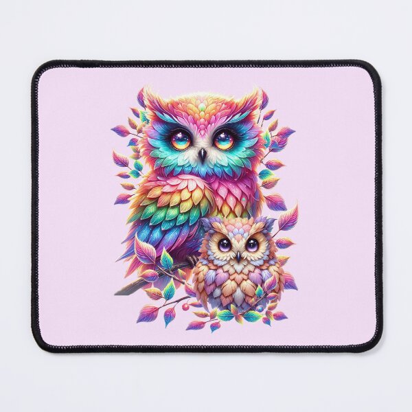 Item preview, Mystical owls, fantasy art designed and sold by LoneAngel.