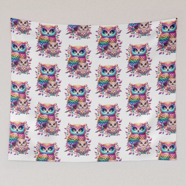 Item preview, Mystical owls, fantasy art designed and sold by LoneAngel.