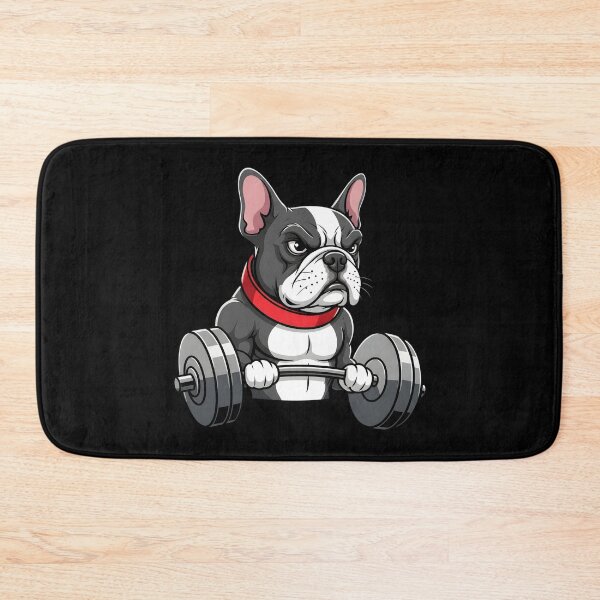Item preview, French Bulldog Weightlifting Funny Deadlift Men Fitness Gym designed and sold by OlakunleOloroz.