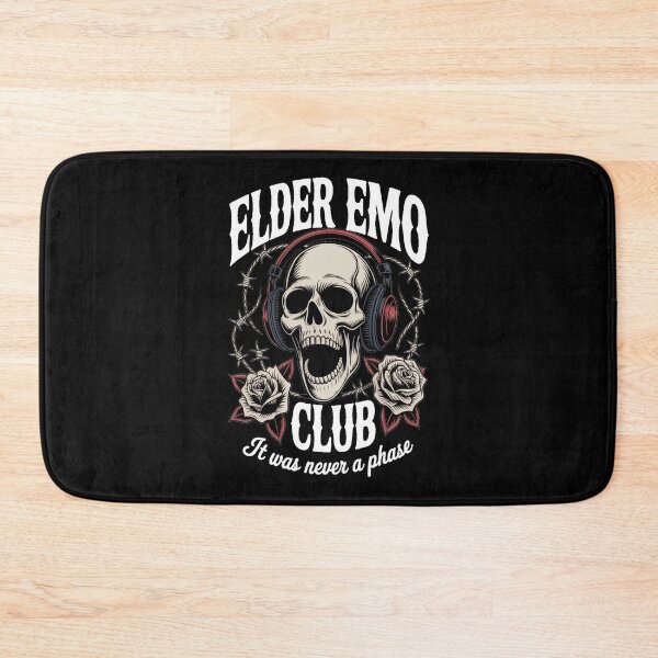 Item preview, Elder Emo Club It Was Never A Phase Tshirt designed and sold by Jacky-Design.