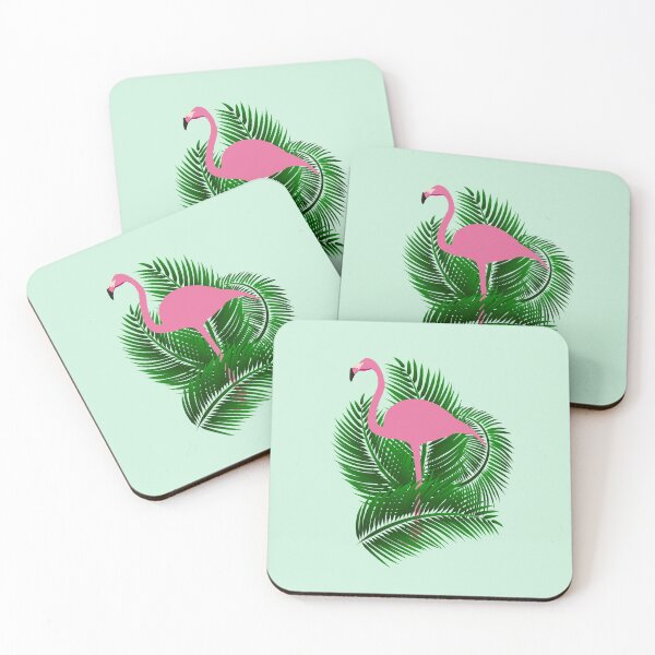 Item preview, Pink Flamingo Palm Frond Accent designed and sold by GraffiTimi.