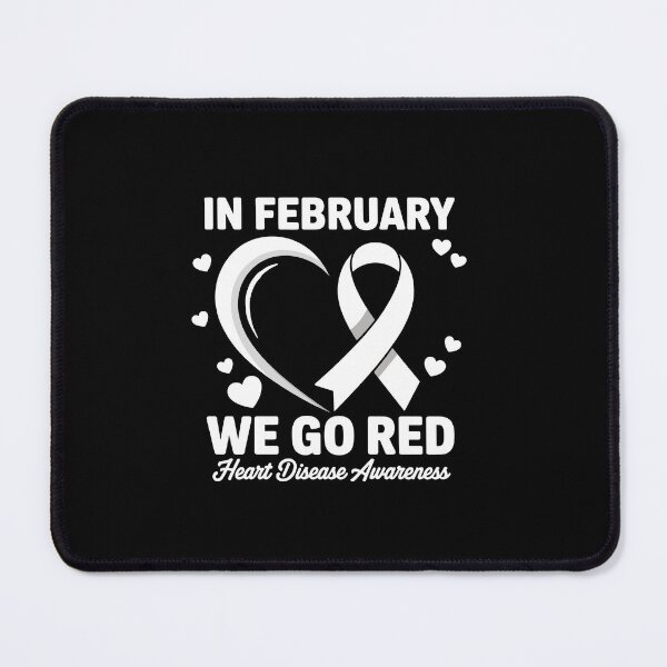 Item preview, In February We Go Red – Heart Disease Awareness Design designed and sold by Evaevonechi.