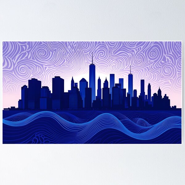 Item preview, NYC Skyline designed and sold by StingWrayDesign.