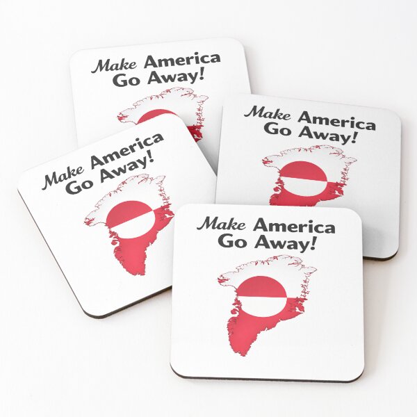 Item preview, Make America Go Away! - Greenland Is Not For Sale Anti Trump Protest designed and sold by Star3NowForMe.