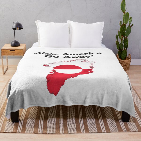 Item preview, Make America Go Away! - Greenland Is Not For Sale Anti Trump Protest designed and sold by Star3NowForMe.