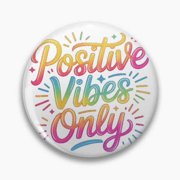 Item preview, Positive Vibes Only – Colorful Typography Quote designed and sold by positive vibes.