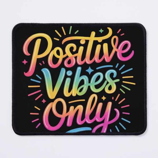 Item preview, Positive Vibes Only – Colorful Typography Quote designed and sold by positive vibes.