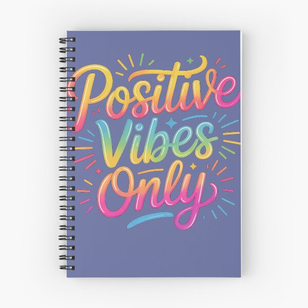 Item preview, Positive Vibes Only – Colorful Typography Quote designed and sold by positive vibes.