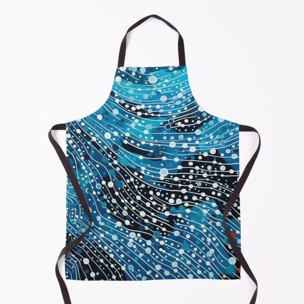 Item preview, Aboriginal Inspired Art - Heavy Snow Winter designed and sold by GrinGalore.