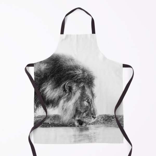 Item preview, SARAN GETTY LION designed and sold by johnnyssandart.