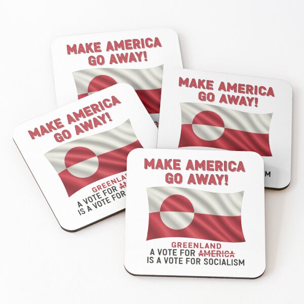 Item preview, Make America Go Away Greenland Is Not For Sale Denmark Solidarity designed and sold by Star3NowForMe.