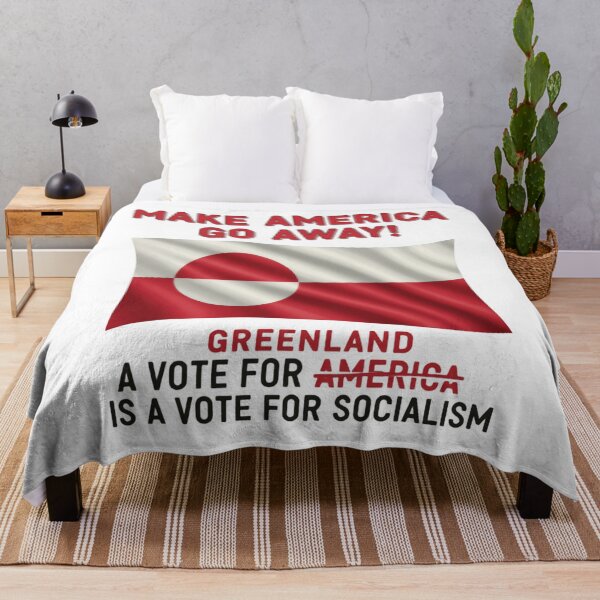 Item preview, Make America Go Away Greenland Is Not For Sale Denmark Solidarity designed and sold by Star3NowForMe.