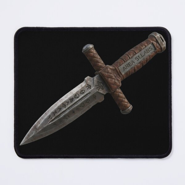 Item preview, Area 51 Labs: LEATHER RUNE BLADE - Vintage Leather Edition (Classified Archive) designed and sold by AREA51.LABS.
