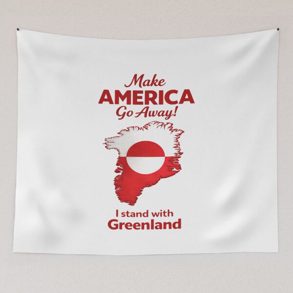 Item preview, Make America Go Away I stand with Greenland Is Not For Sale Arctic Sovereignty designed and sold by Star3NowForMe.