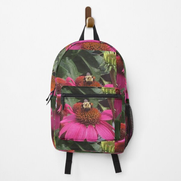 Item preview, Echinacea Flower With Bumble Bee  designed and sold by Colorsoflove613.